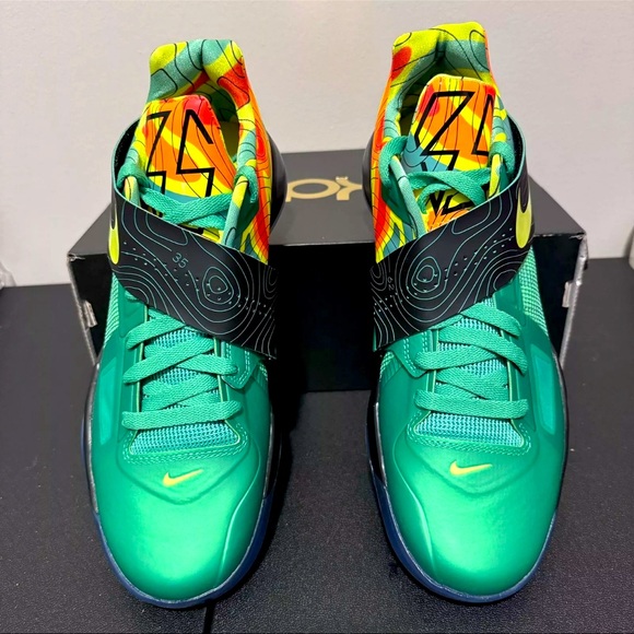 ☀️☔️🌡️ Nike KD 4 Weatherman SZ 10W / 8.5M 🌡️☔️☀️ - Picture 2 of 4